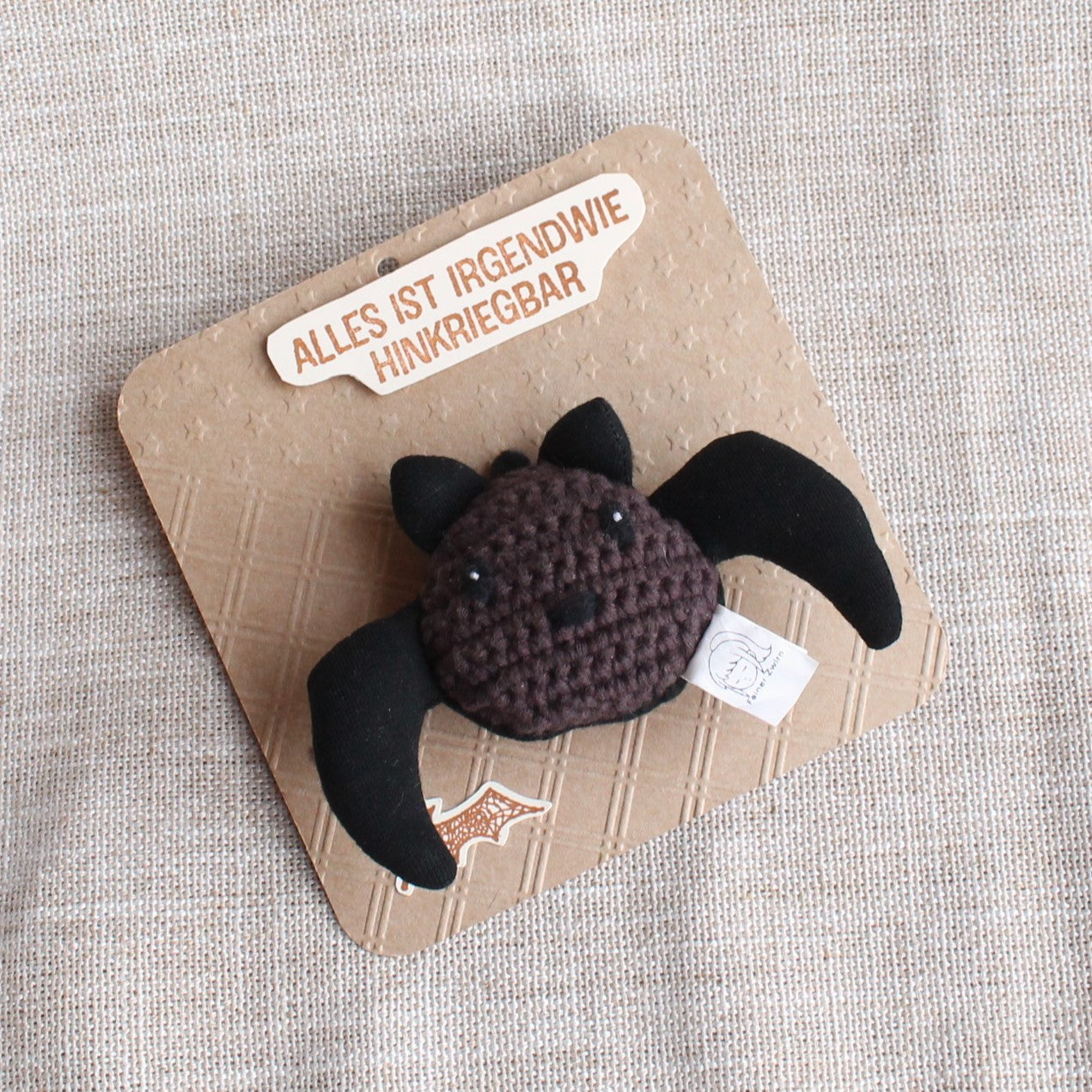 Glücksbringer Fledermaus | Mutmacher als kleines Geschenk