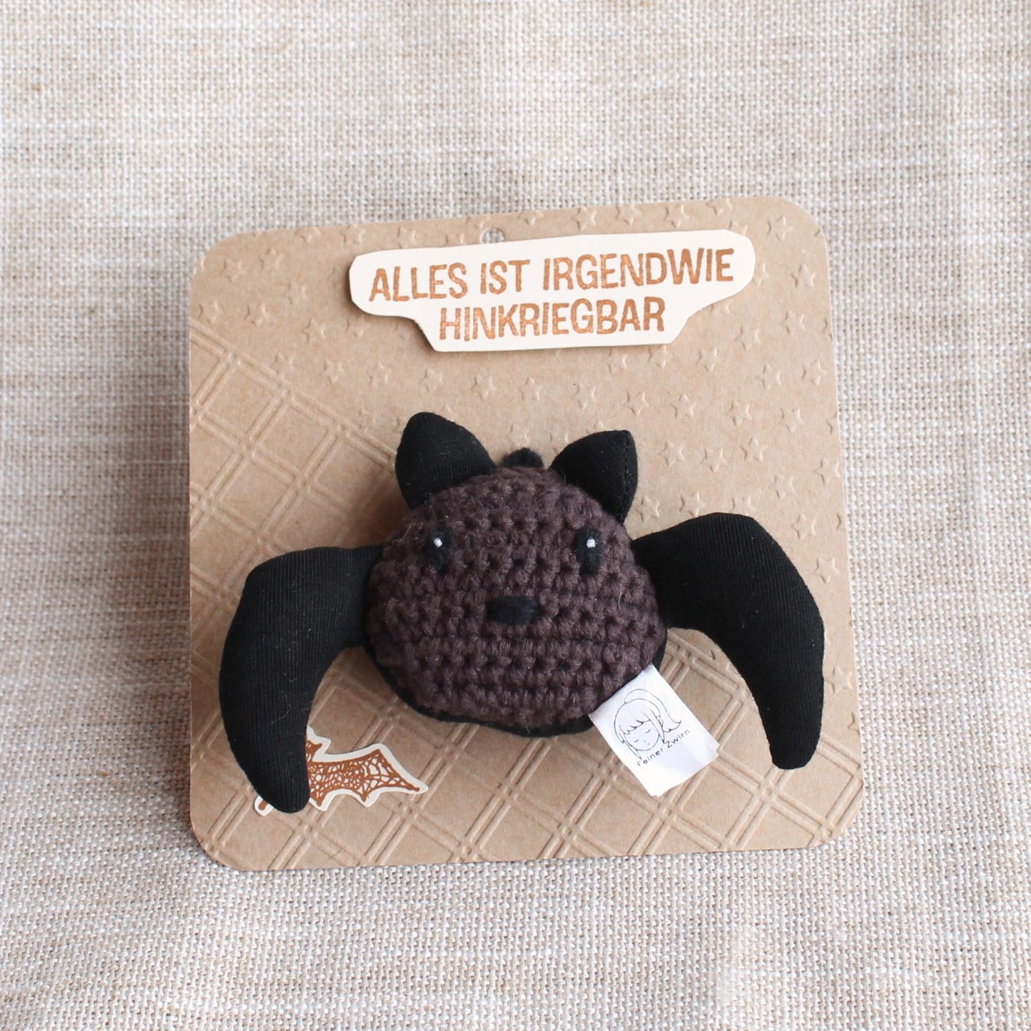 Glücksbringer Fledermaus | Mutmacher als kleines Geschenk