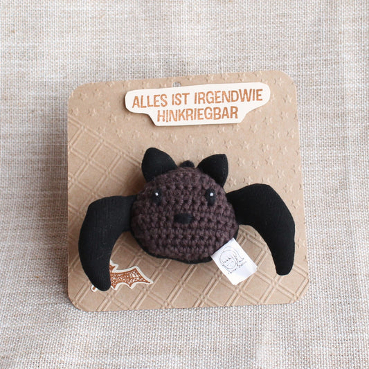 Glücksbringer Fledermaus | Mutmacher als kleines Geschenk