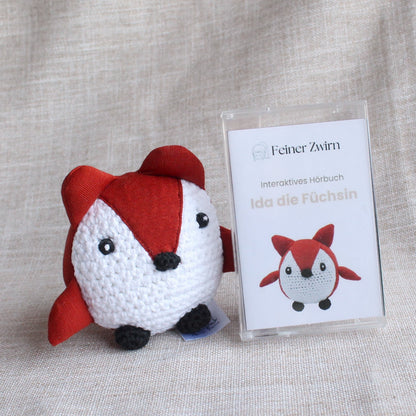 Kuscheltier Fuchs Ida | Kuscheltier zur Taufe | Zur Geburt für Babys